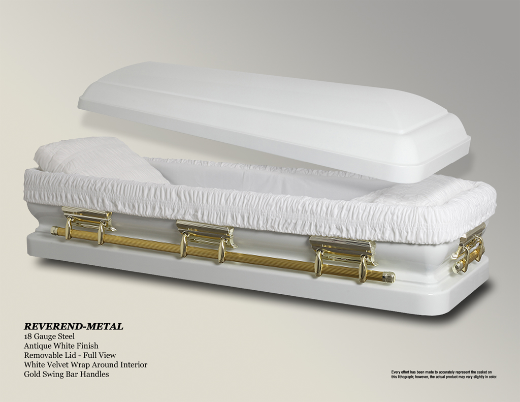 Reverend Metal Full Couch (Gold Hardware)